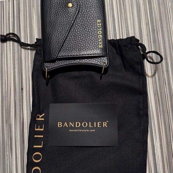 Bandolier IPHONE 13PRO MAX Black Phone Case w/Gold Details HAILEY **CASE ONLY** - Picture 2 of 2